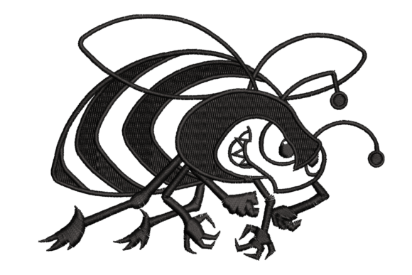 Angry Bee Embroidery Design Review for Craft Fairs