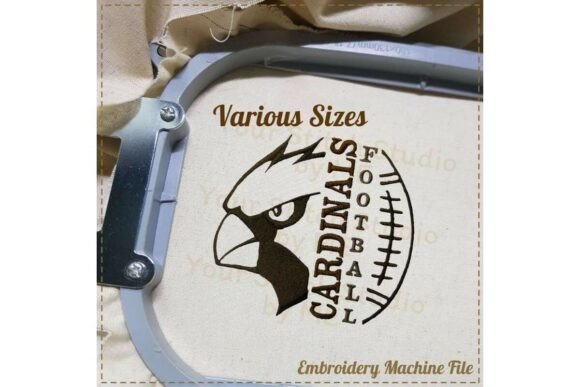 Cardinals Football Embroidery Design Review