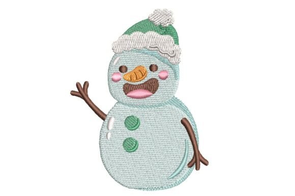 Cheerful Waving Snowman: A Craft Fair Review
