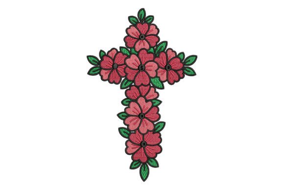 Cross Floral Embroidery Design: A Designer's Review