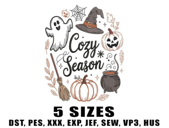 Cute Spooky Embroidery Designs: A Cozy Fall Review