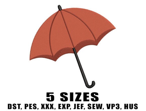 Fall Umbrella Embroidery Design Review for Gifts
