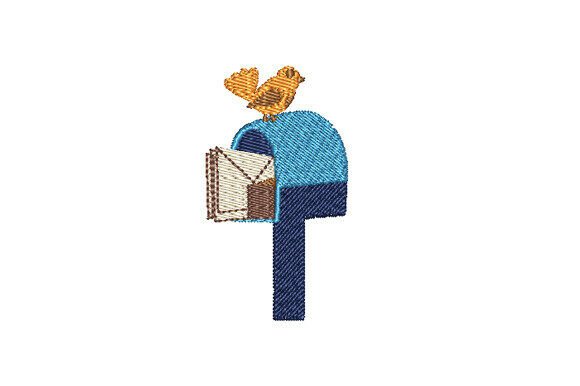 Mailbox Bird Embroidery: A Charming Gift Design Review
