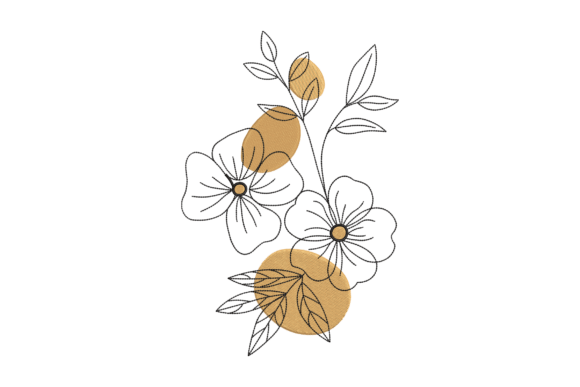 Minimalist Floral Line Art Embroidery Review