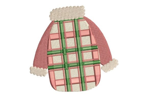 Plaid Christmas Sweater Embroidery Design Review