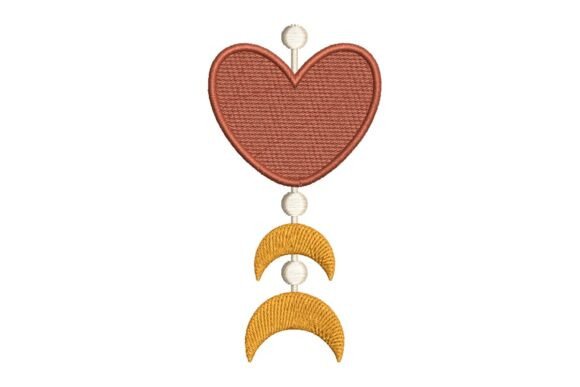 Review: Boho Heart and Moon Phases Mobile Design