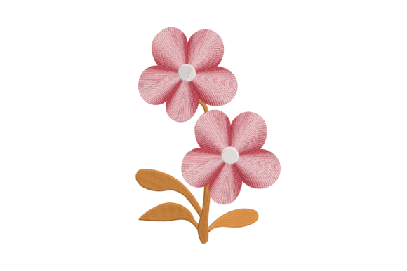 Review: Double Flower Embroidery Design for Branding
