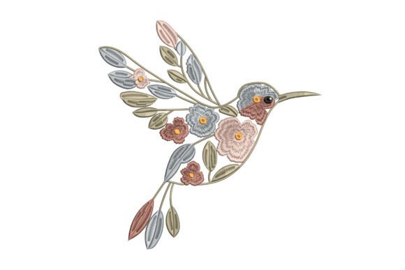 Review: Floral Hummingbird Embroidery for Craft Fairs