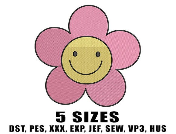 Review: Kawaii Pink Daisy Embroidery Designs