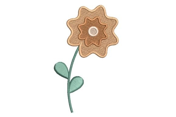 Rustic Layered Flower Embroidery Design Review