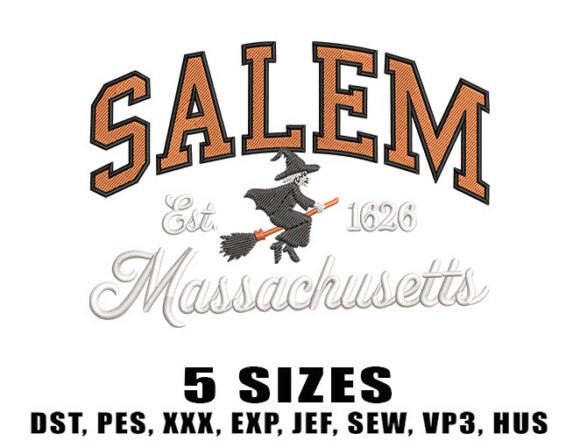 Witch Flying Broom Embroidery Design Review